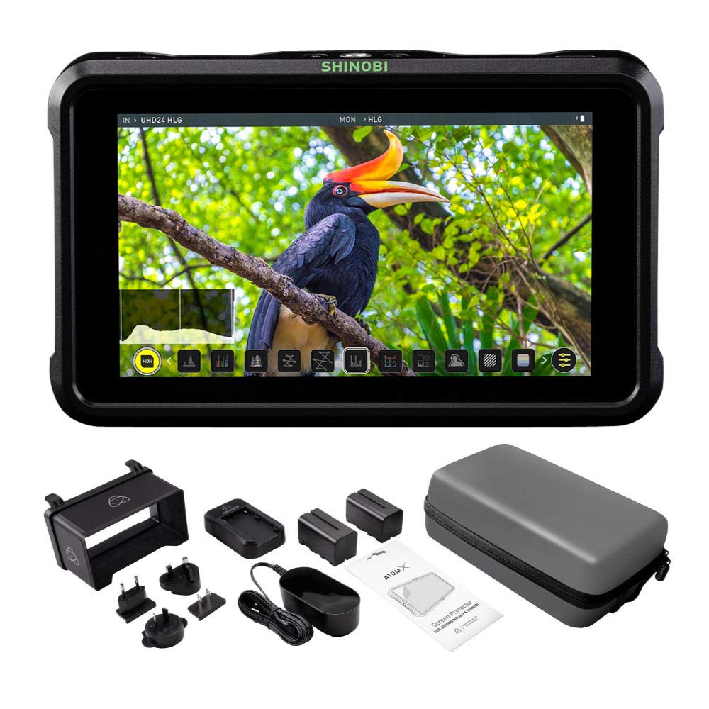 Atmos Shinobi 5.2インチ 4K外部モニター Atomos Shinobi レビュー