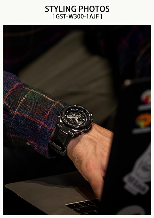 CASIO G-SHOCK G-STEEL TOUGH SOLAR MULTI-BAND 6 GST-W300G-1A1JF