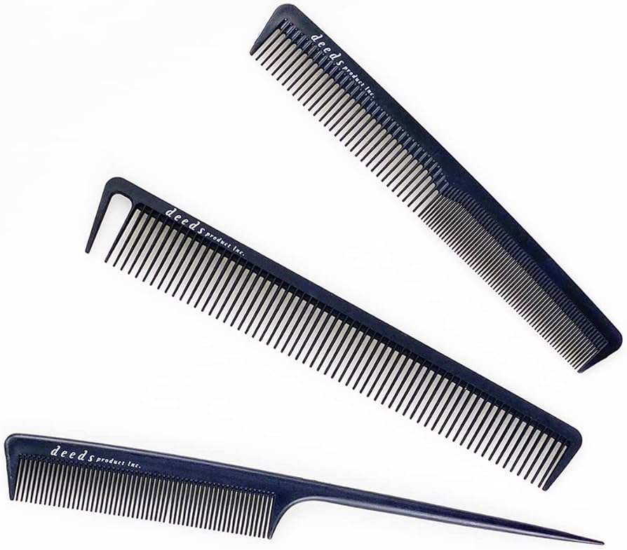 Amazon | DEEDS オリジナル プロ用コーム 3本セット （カット・ドライ