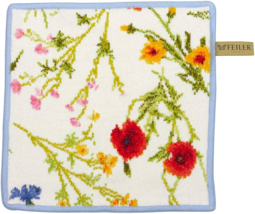 Amazon | ［フェイラー］ FEILER ハンカチ タオル 25cm Flower Meadow