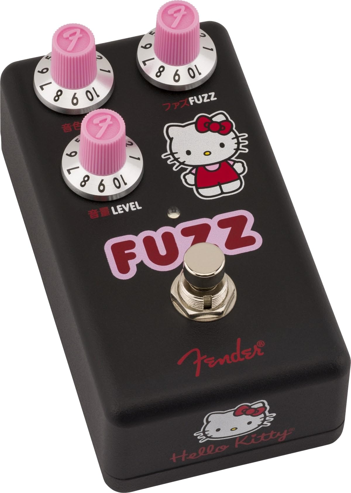 Amazon | Fender/Fender x Hello Kitty Black Fuzz Pedal ファズ