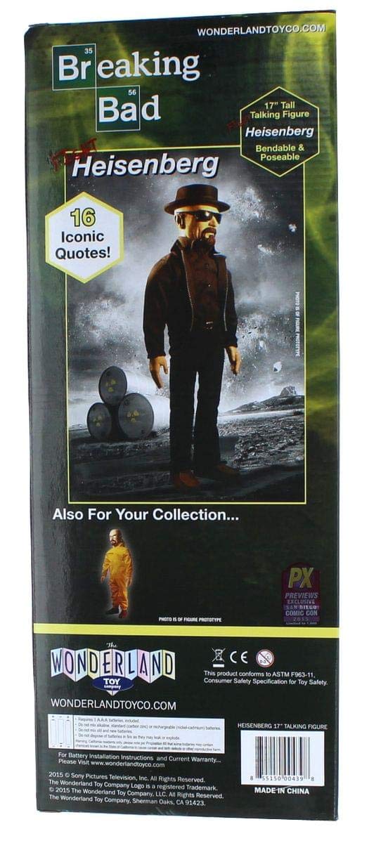 Amazon.com: SDCC 2015 BREAKING BAD FIGHT HEISENBERG PX 17IN