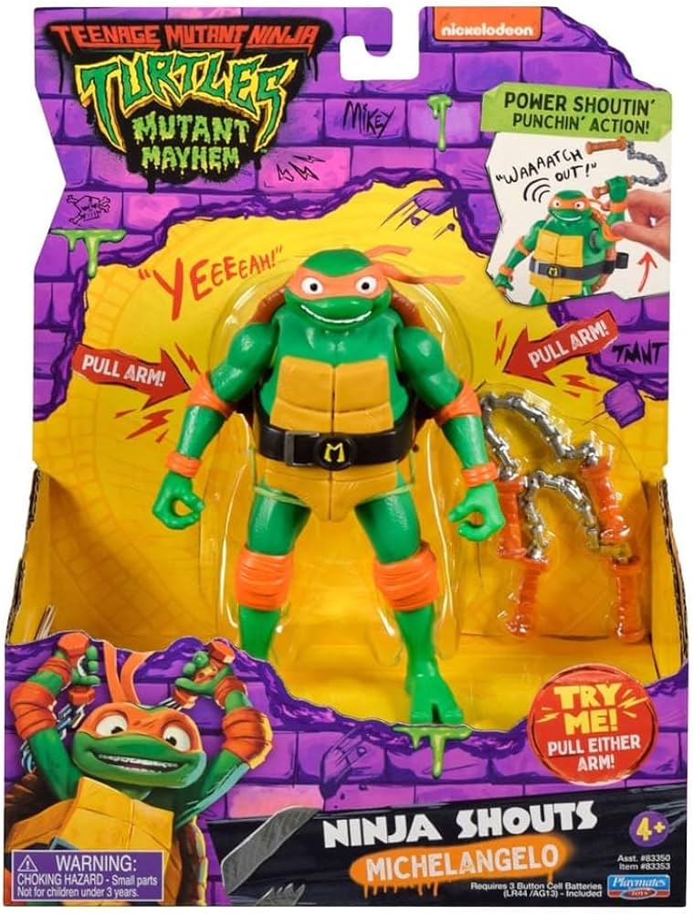 Amazon.co.jp: Teenage Mutant Ninja Turtles Playmates Toys ティーン