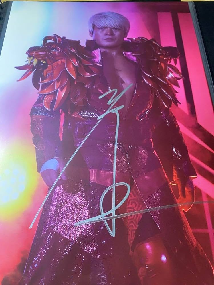 Amazon.co.jp: プロレスリングノア 拳王 ポートレート サイン : おもちゃ