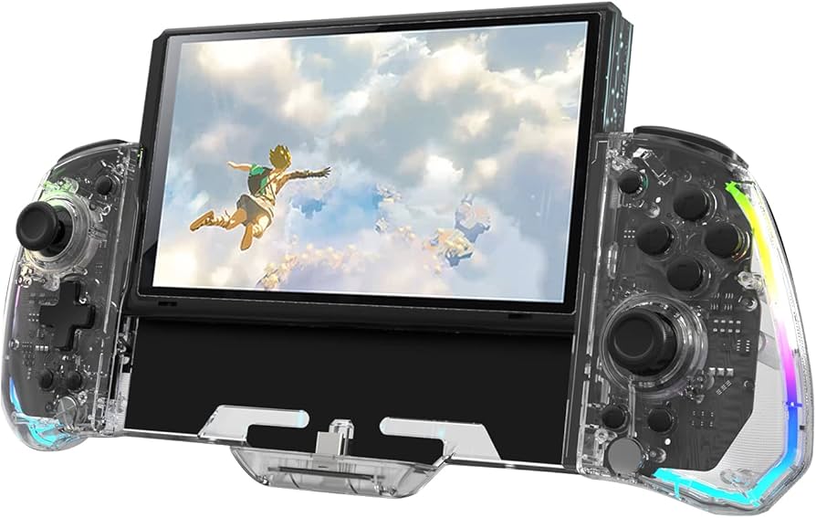 Amazon.co.jp: switch 携帯モード専用コントローラー 一体式