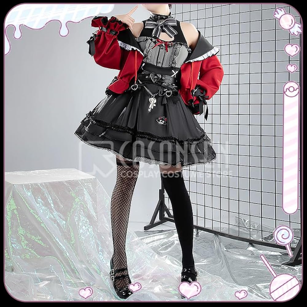 Amazon.co.jp: [cosonsen] ホロライブ 沙花叉クロヱ 新衣装 コスプレ