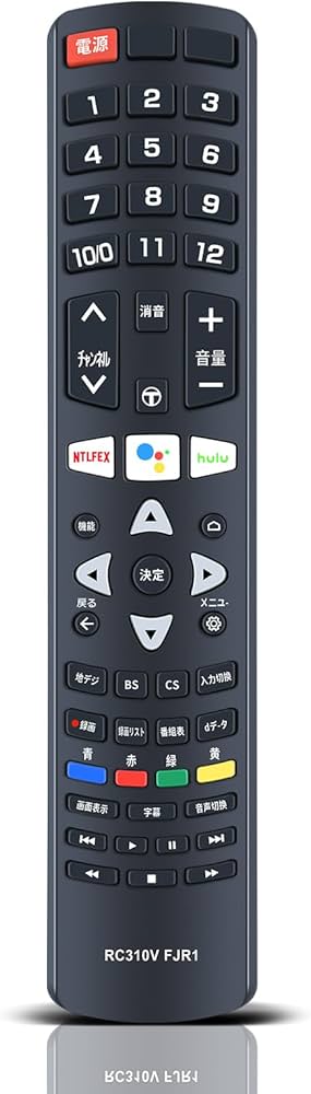 Amazon | テレビリモコン RC310V FJR1 for TCL TCLテレビリモコン