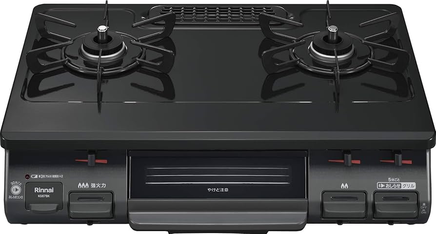 Amazon | リンナイ ガスコンロ ガステーブル 幅約60cm 片面焼グリル