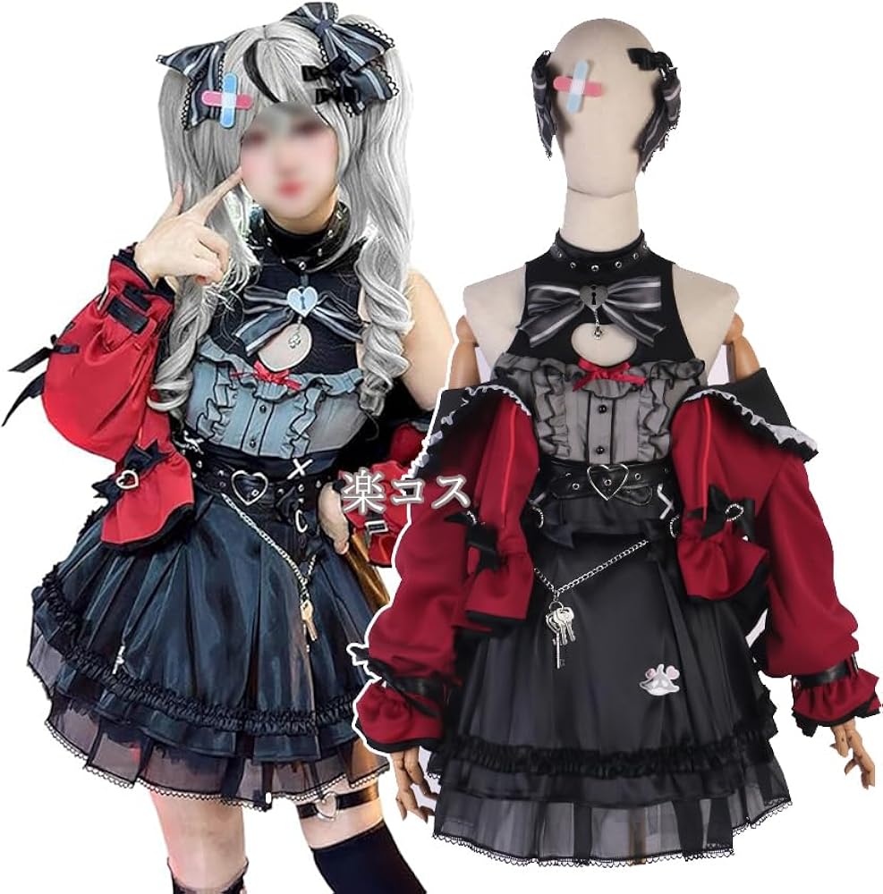 Amazon.co.jp: [楽コス]沙花叉クロヱ コスプレ 衣装 新衣装 Vtuber 服