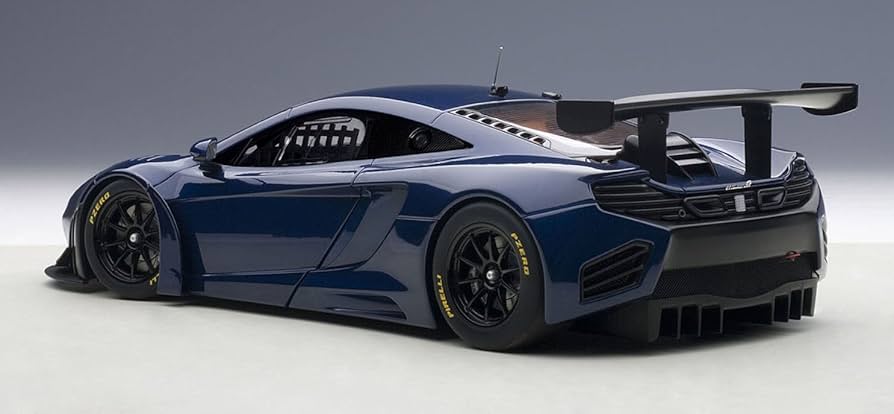 Amazon | AUTOart 1/18 マクラーレン MP4-12C GT3 (ダークブルー) 完成