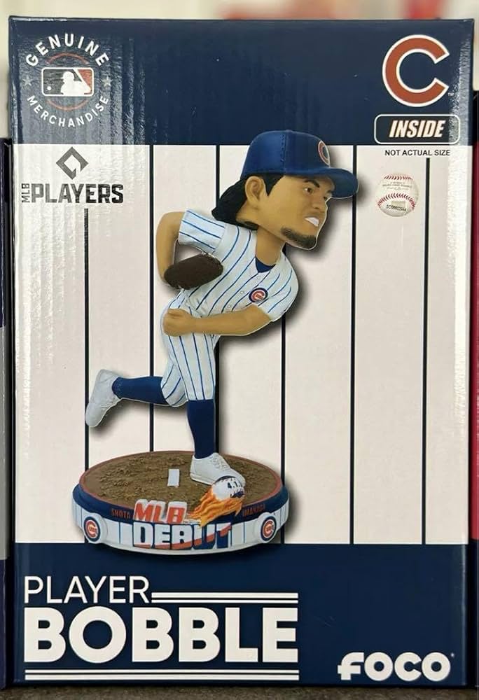 Amazon.co.jp: 96個限定 今永昇太 MLBデビューボブルヘッド カブス