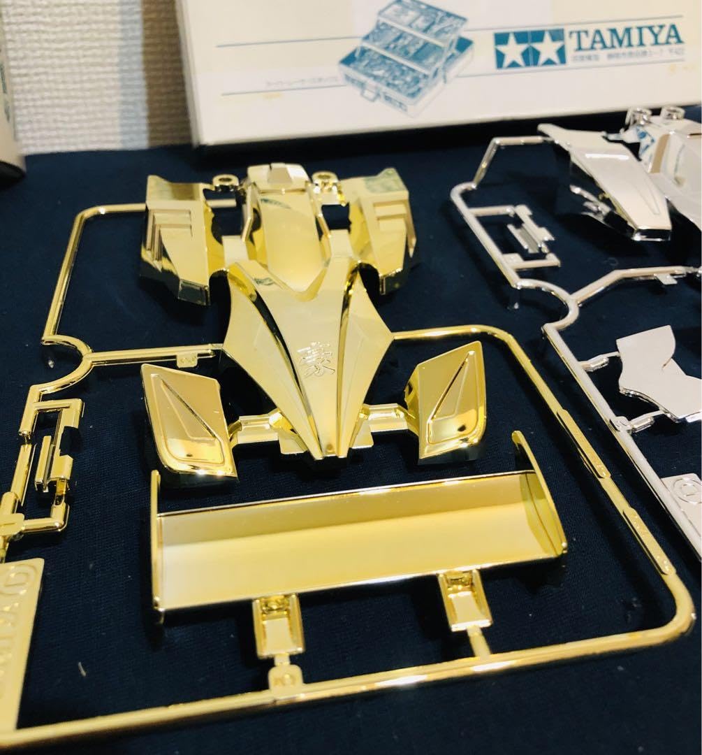 Amazon | ミニ四駆 サイクロンマグナム ゴールドメッキ&ハリケーン