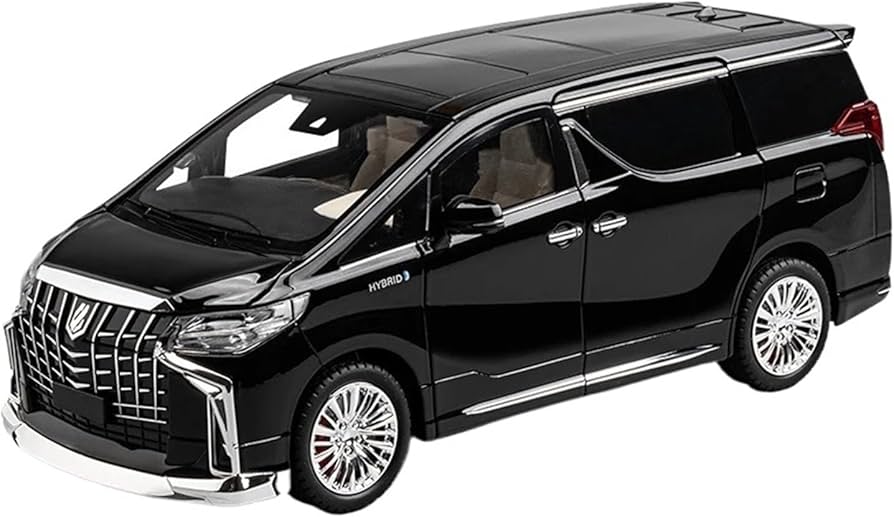 Amazon | ミニカーモデル 1:18 トヨタ アルファード MPV ダイキャスト