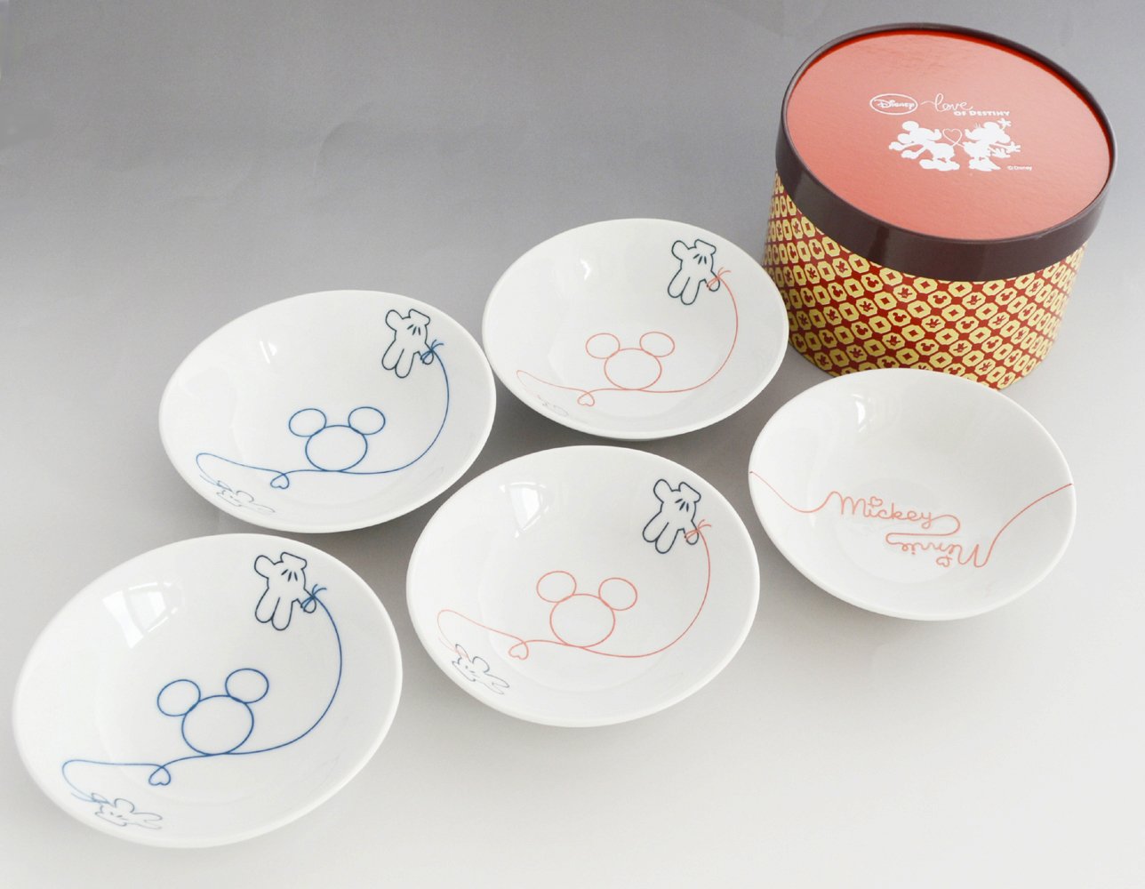 Amazon.co.jp: ディズニー ミッキー 「Love of Destiny」 ギフト 食器