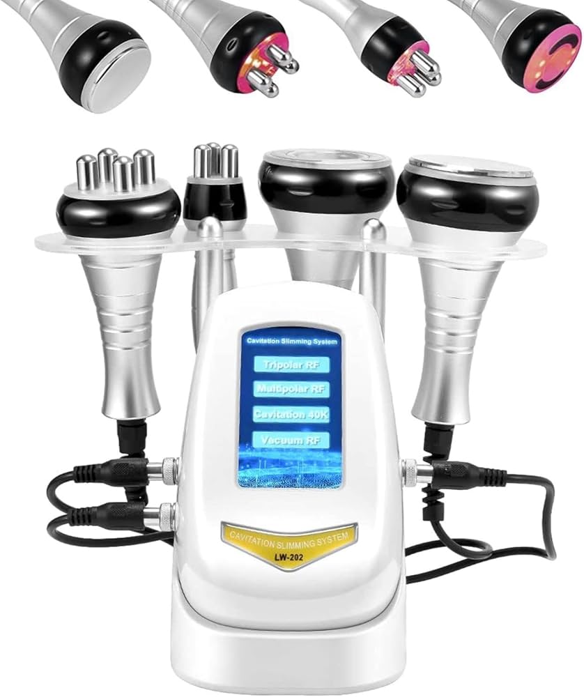 Cavitation Machine for Body Fat Removal 40K, 4 in 1 Professional