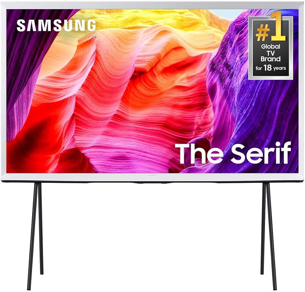 Amazon.com: Samsung 55-Inch Class QLED 4K The Serif LS01D Series