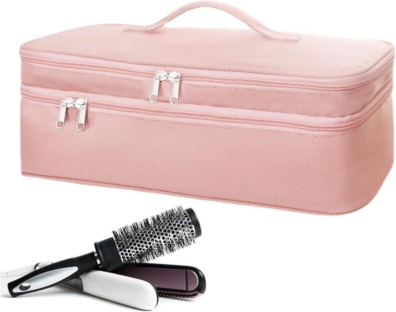 シンプルピンク ヘアブラシケース BCI-10 シンプルピンク ヘアブラシ