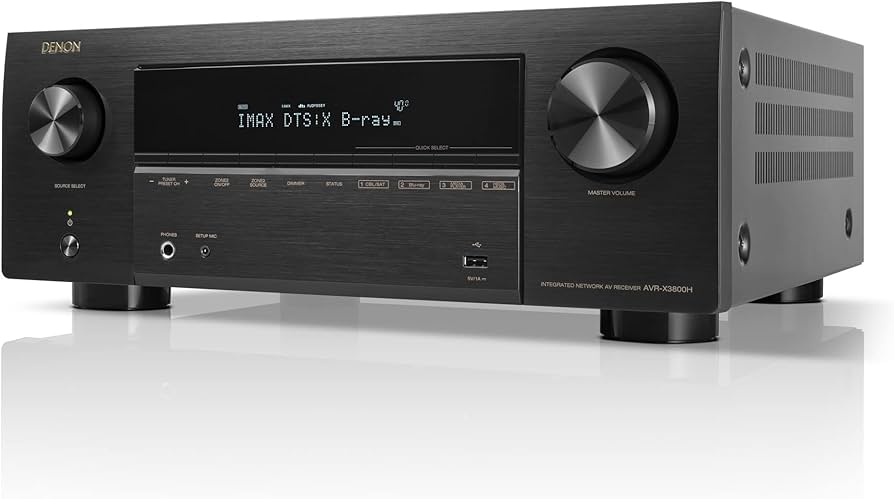 Amazon.com: Denon AVR-X3800H 9.4-Ch 8K UHD AVR Home Theater Stereo
