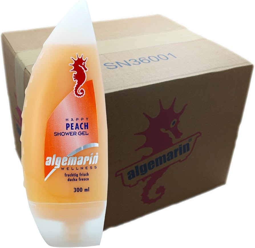 Amazon | アルゲマリンボディソープ ハッピーピーチ300ml×24個(1ケース