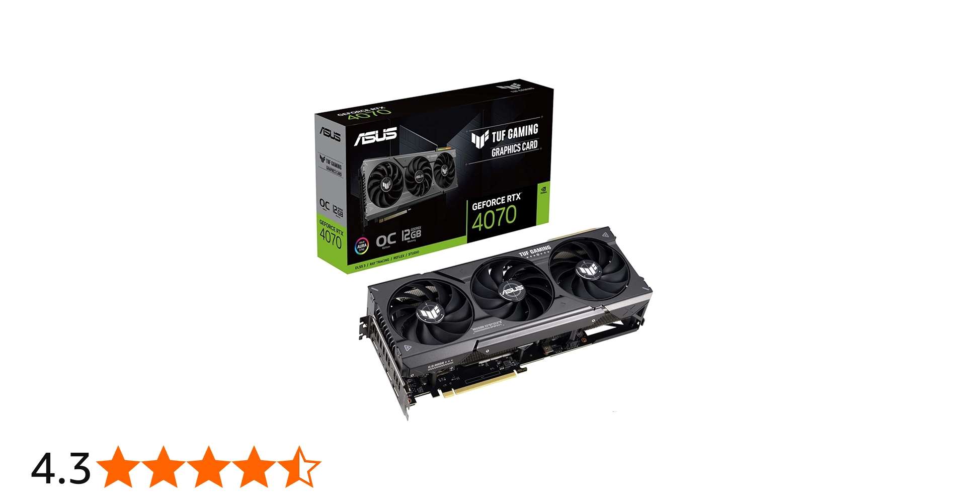 Amazon | ASUS NVIDIA GeForce RTX 4070 搭載 ビデオカード OC edition