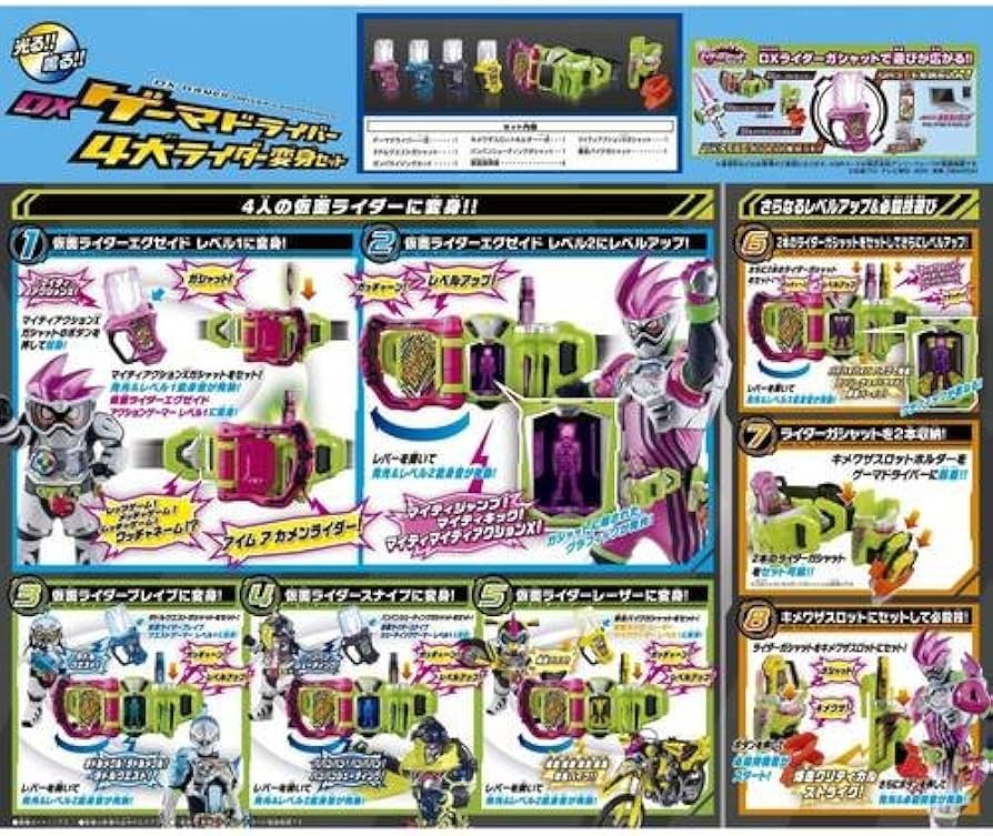 Amazon | BANDAI (限定品) 仮面ライダーエグゼイド DXゲーマドライバー