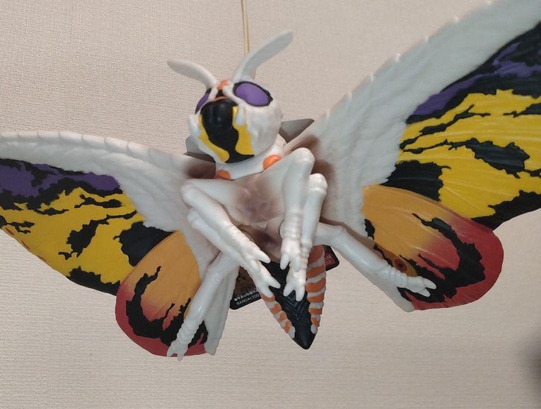 Amazon.co.jp: タグ付き モスラ2002 ムービーモンスター ソフビ : おもちゃ