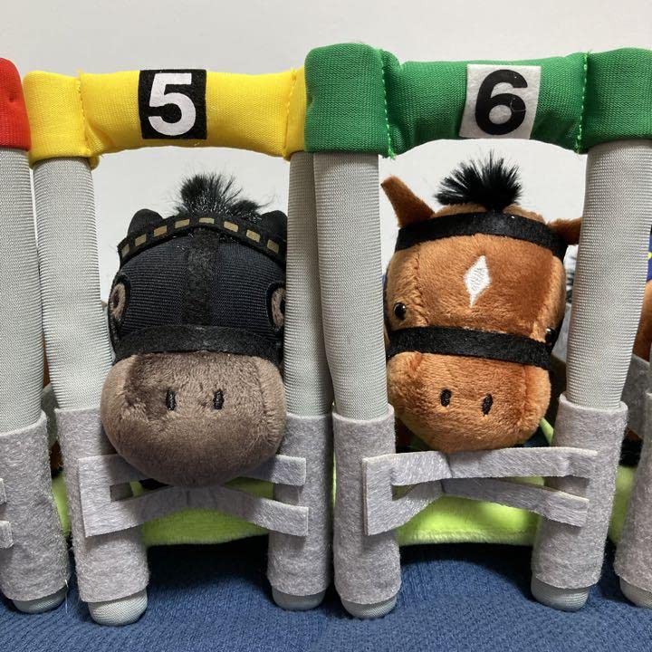 Amazon.co.jp: サラブレッドコレクション ゲートインぬいぐるみ 全6種