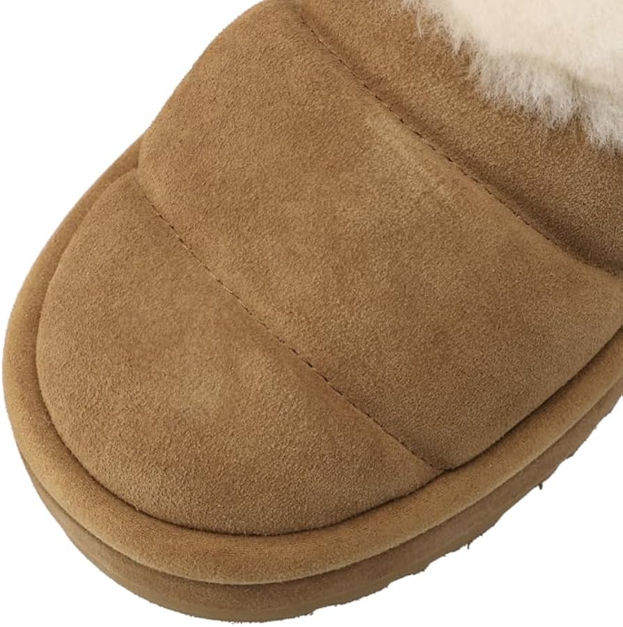 Amazon.co.jp: [アグ] スリッポン ファー 厚底 TAZZLITA ムートン