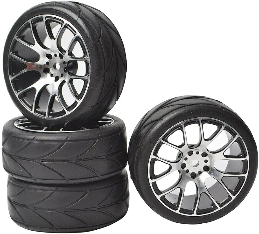 Amazon | Rc 1/10 アルミニウム Yスポークホイール & タイヤ タミヤ TT