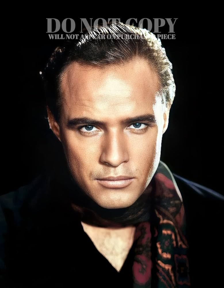 Amazon.com: Marlon Brando Photograph 11 X 14 - Magnificent 1961