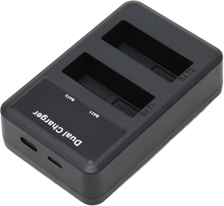 Amazon | カメラバッテリー充電ステーション、8.4V交換用USBカメラ