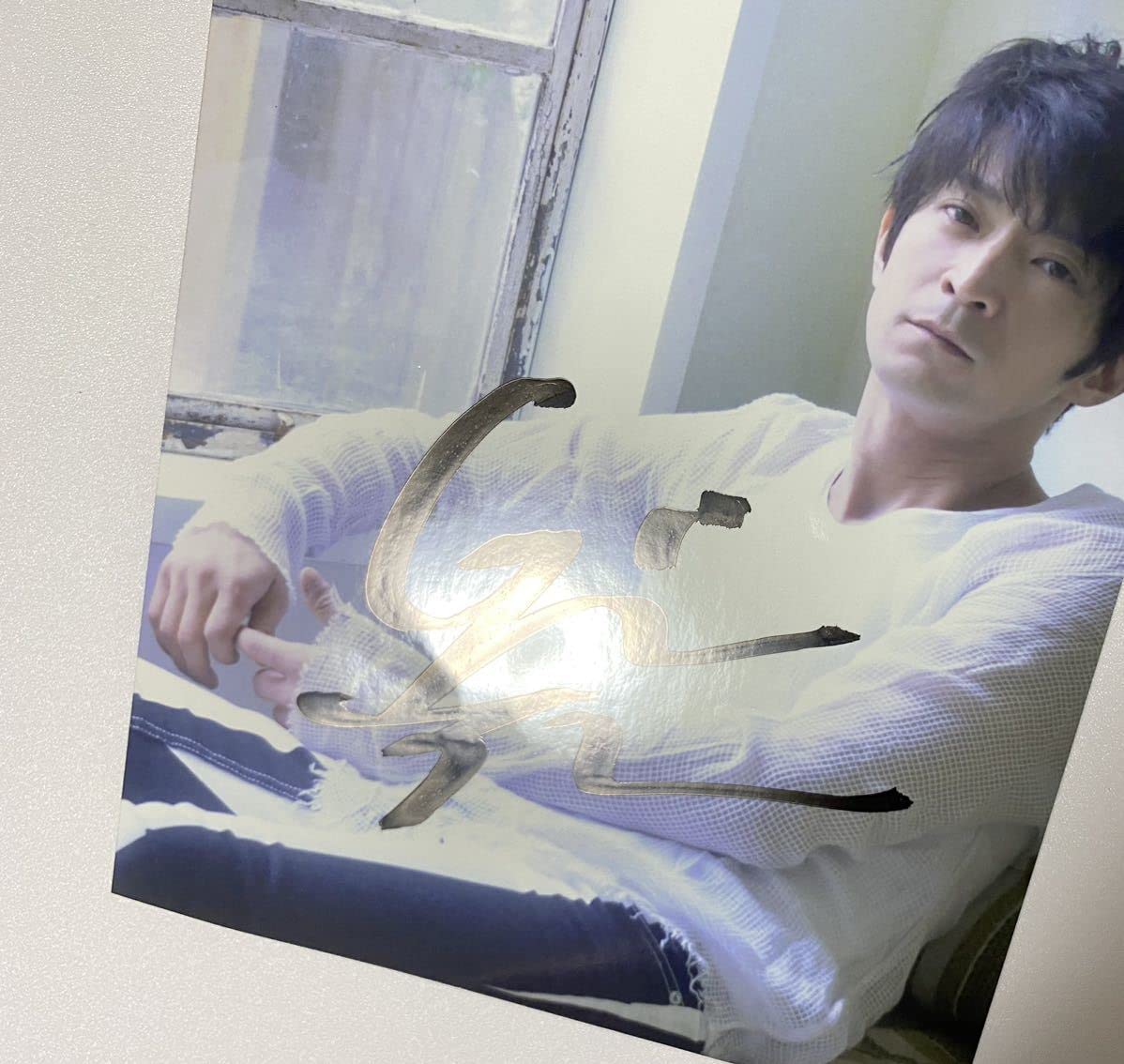 Amazon.co.jp: 津田健次郎 写真集 FLOWING 直筆サイン入り ブロマイド