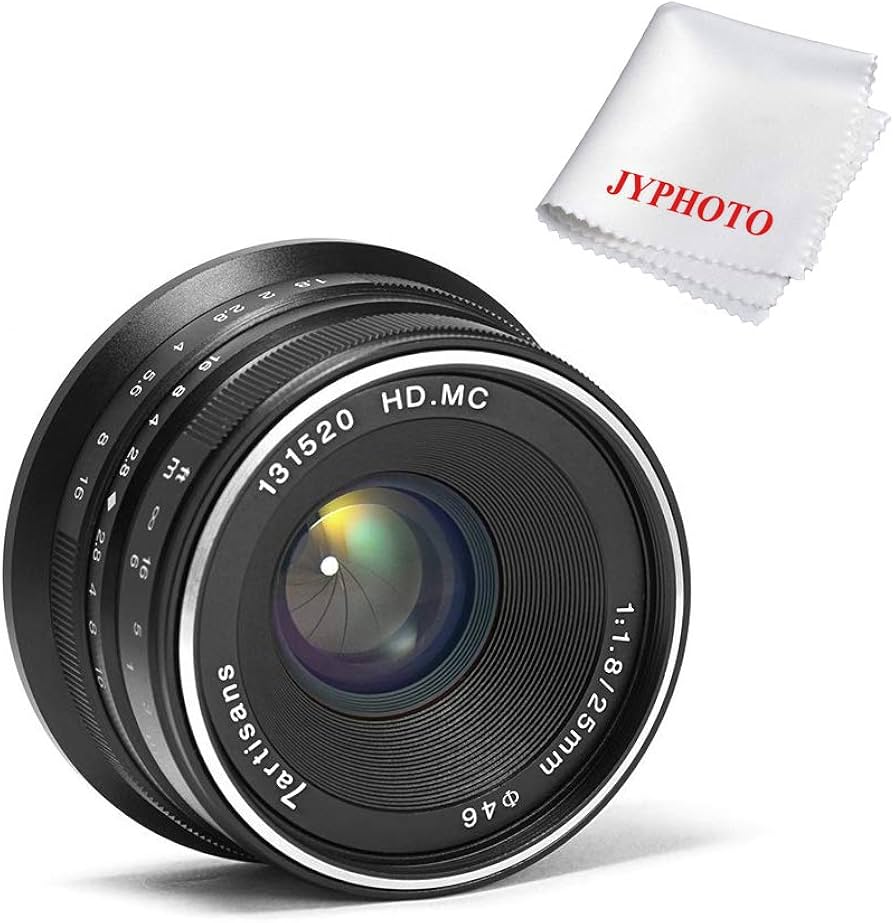 Amazon.com : 7artisans 25mm F1.8 Manual Focus Fixed Lens for Sony