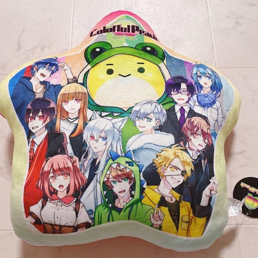 Amazon.co.jp: カラフルピーチ 星形クッション 全員 集合 オール