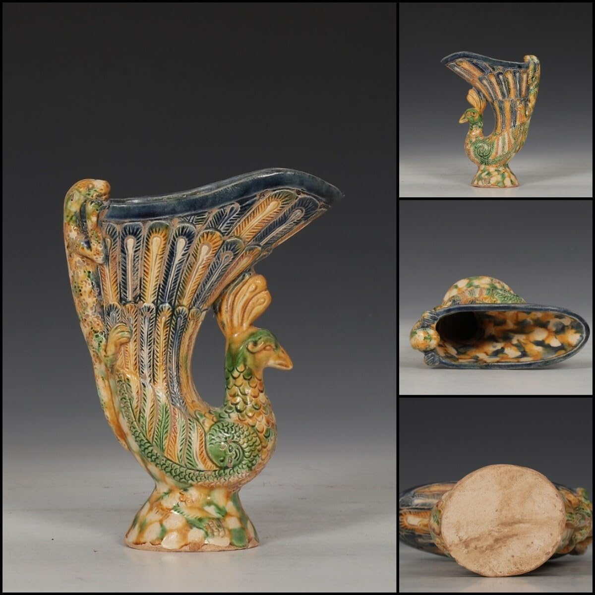 中国 唐三彩 鴨 送料込み250830 中国 唐三彩 鴨 送料込み250830 中国