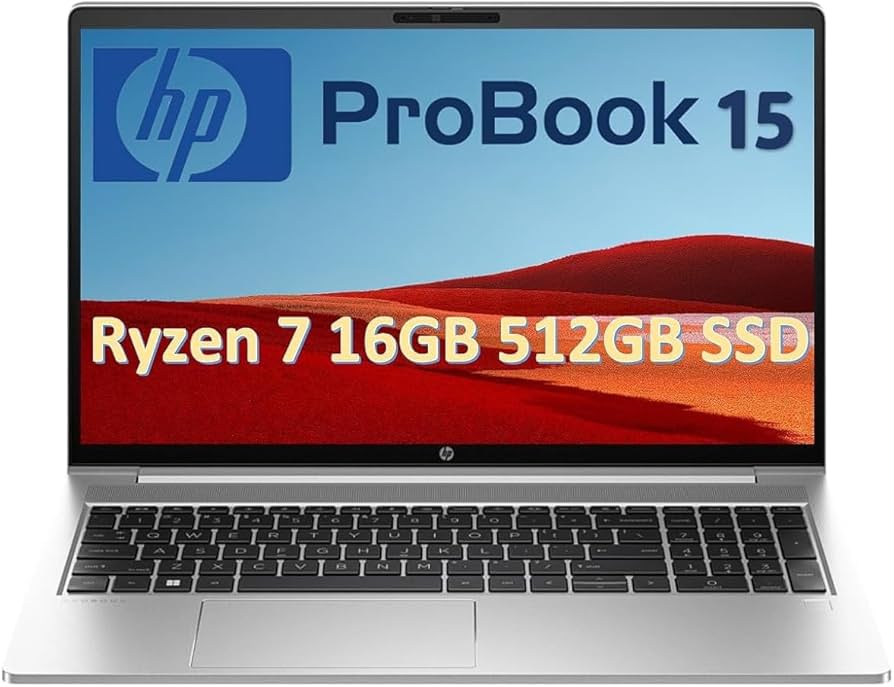 Amazon.com: HP ProBook 455 G10 Business Laptop (15.6