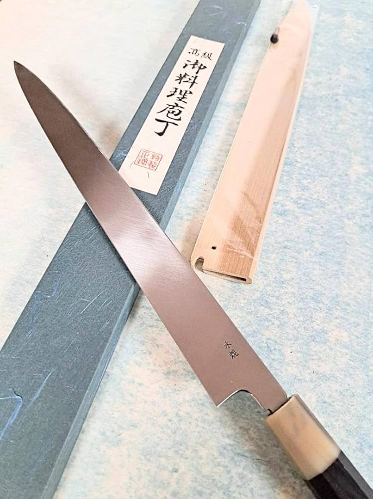 高鳳 和包丁】柳刃包丁 尺一 霞青鋼 八角柄 高鳳 和包丁】切付柳刃包丁