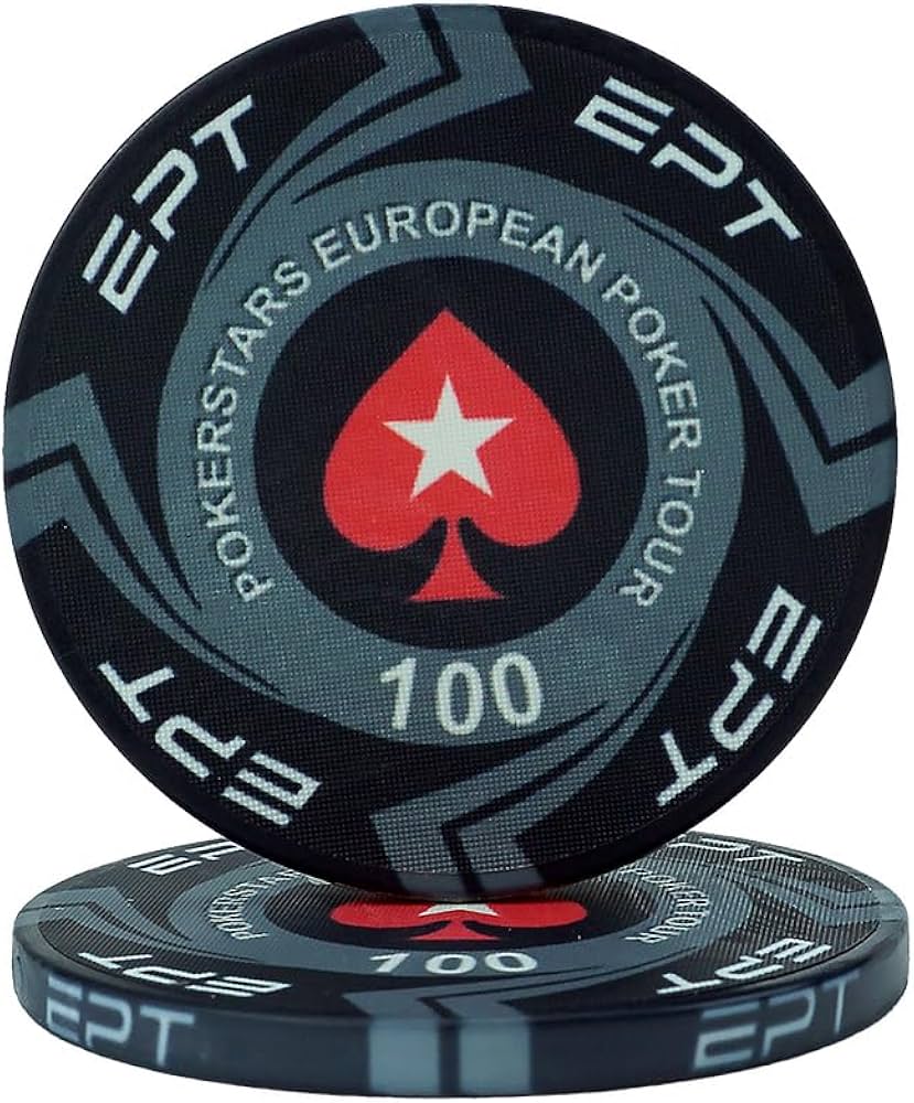 Amazon | EPT ポーカーチップ 50枚セット ($100) [並行輸入品