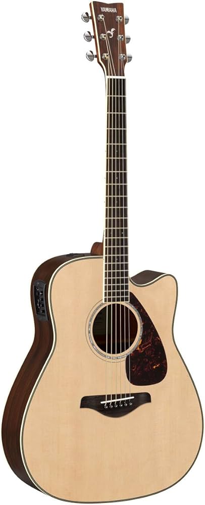 Amazon.com: Yamaha FGX830C Solid Top Cutaway Acoustic-Electric