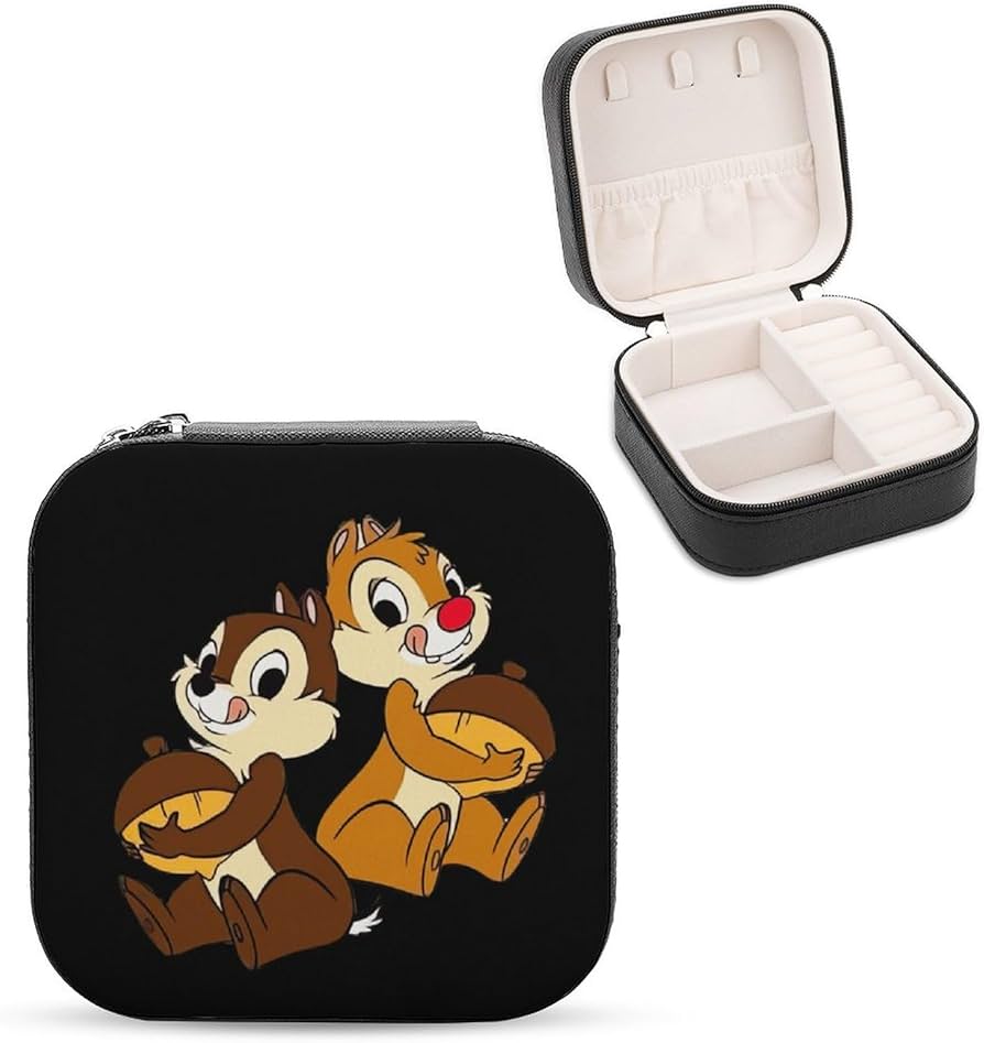 Amazon｜チップ＆デール ジュエリーボックス ジュエリーケース PU