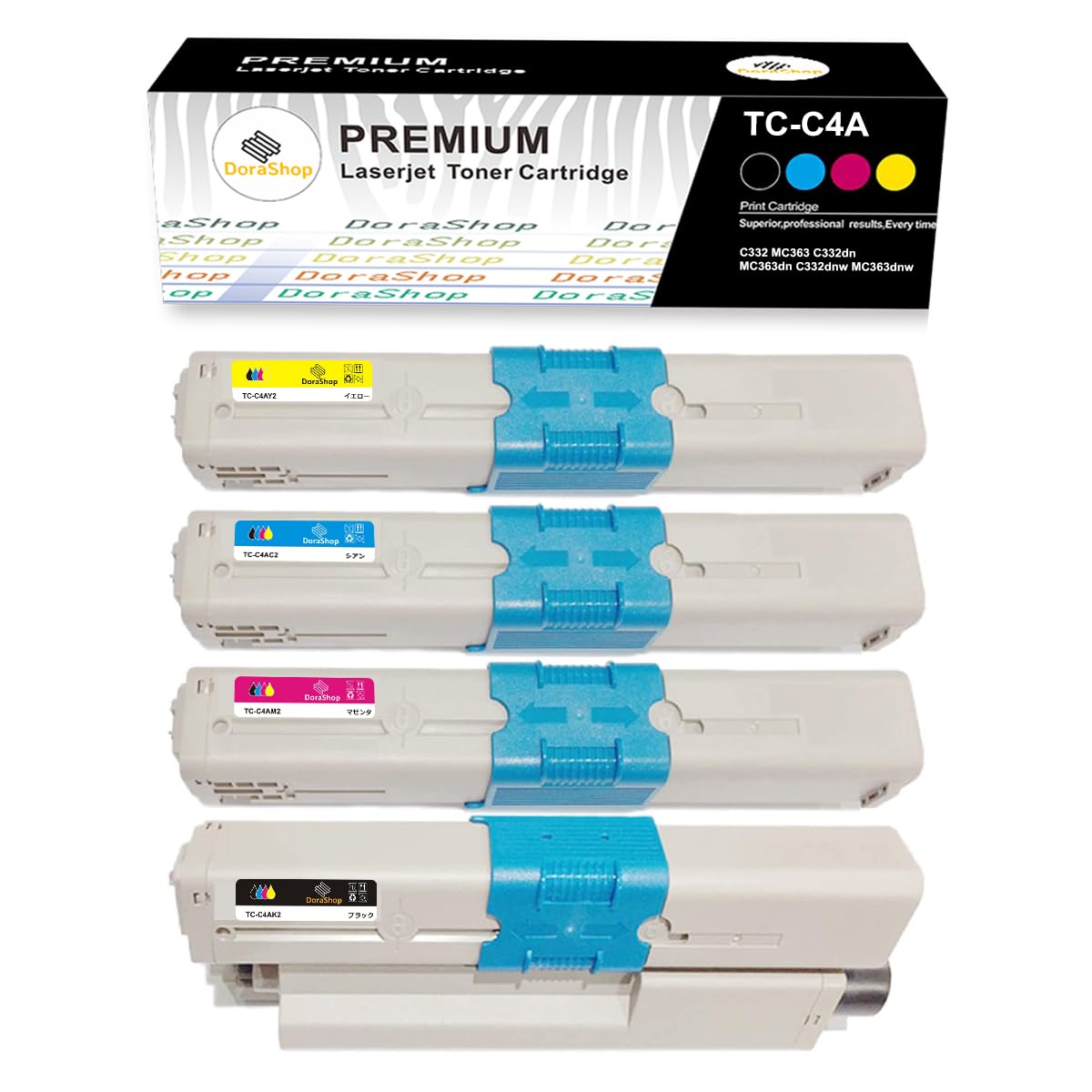 Amazon.co.jp: 【Amazon.co.jp限定】 沖データOKI TC-C4A互換トナー BK