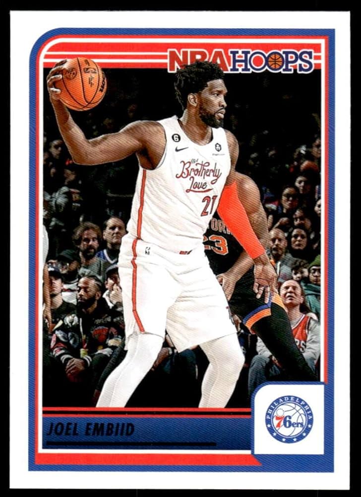 Amazon.com: 2023-24 Panini Hoops #67 Joel Embiid Philadelphia