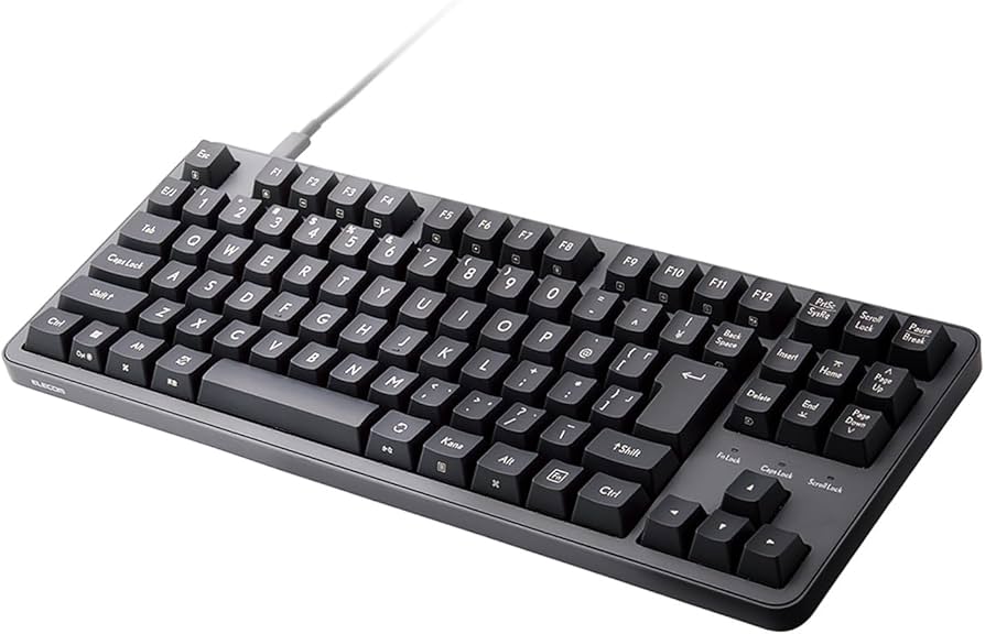 Amazon.co.jp: エレコム メカニカルキーボード Leggero 有線 テンキー