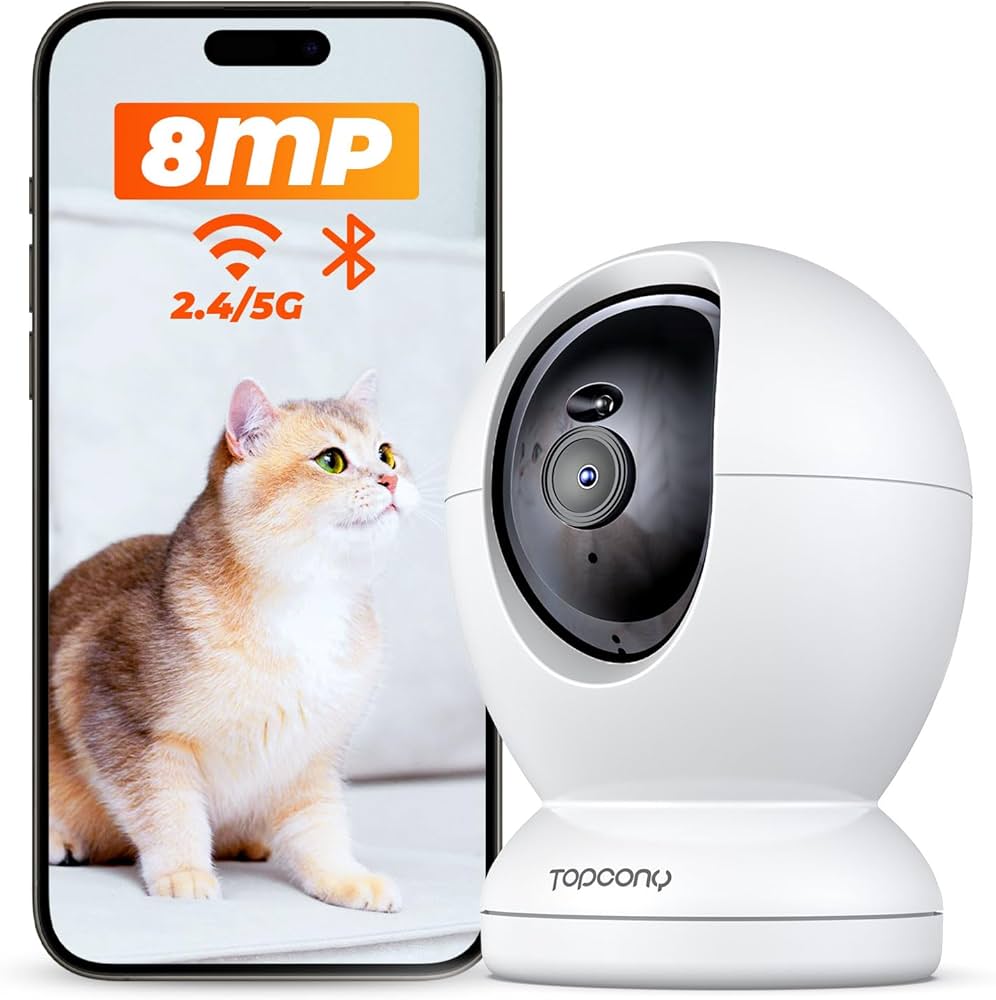 Amazon.co.jp: 【2026進化・800万画素・2年メーカー保証】ペットカメラ