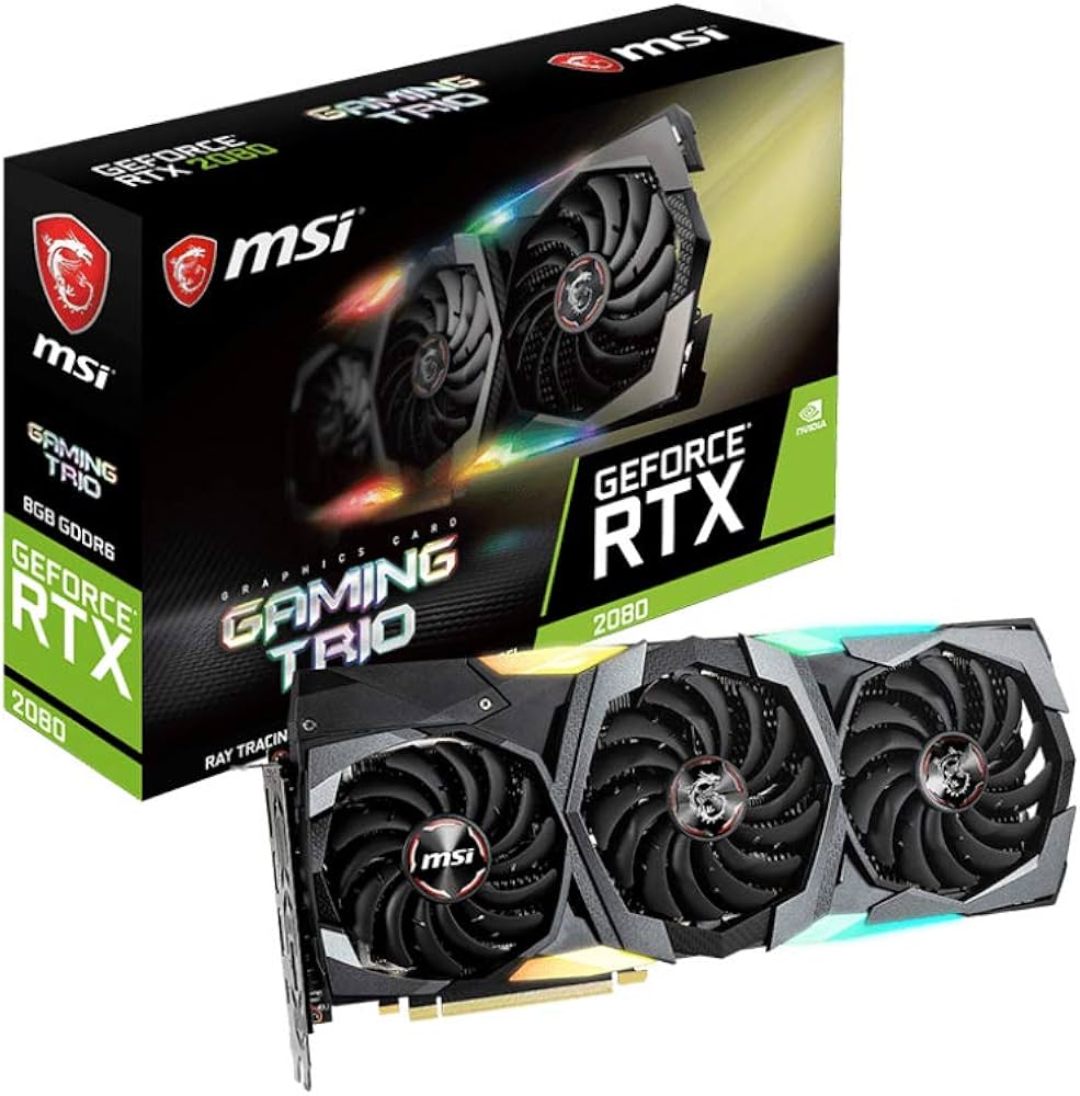 Amazon | MSI GeForce RTX 2080 GAMING TRIO グラフィックスカード