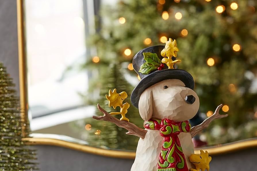 Amazon.co.jp: Enesco Peanuts by Jim Shore ウッドストック