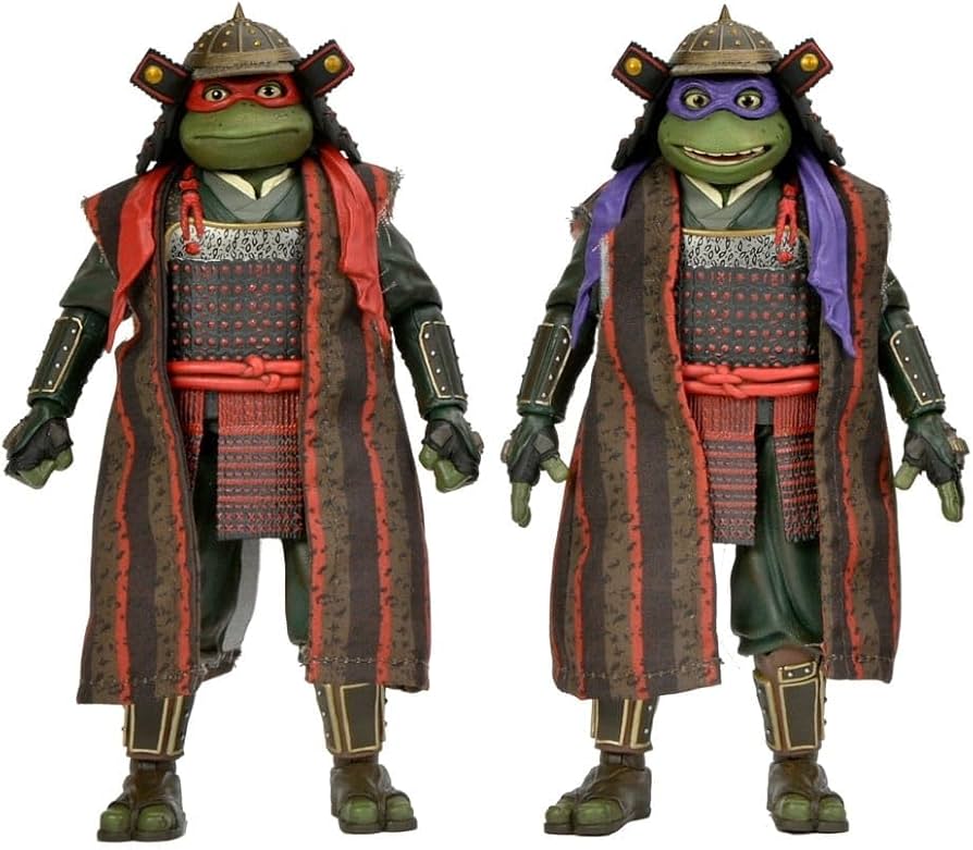 NECA】新品 正規品 TMNT グラント＆ジャージー レッド タートルズ