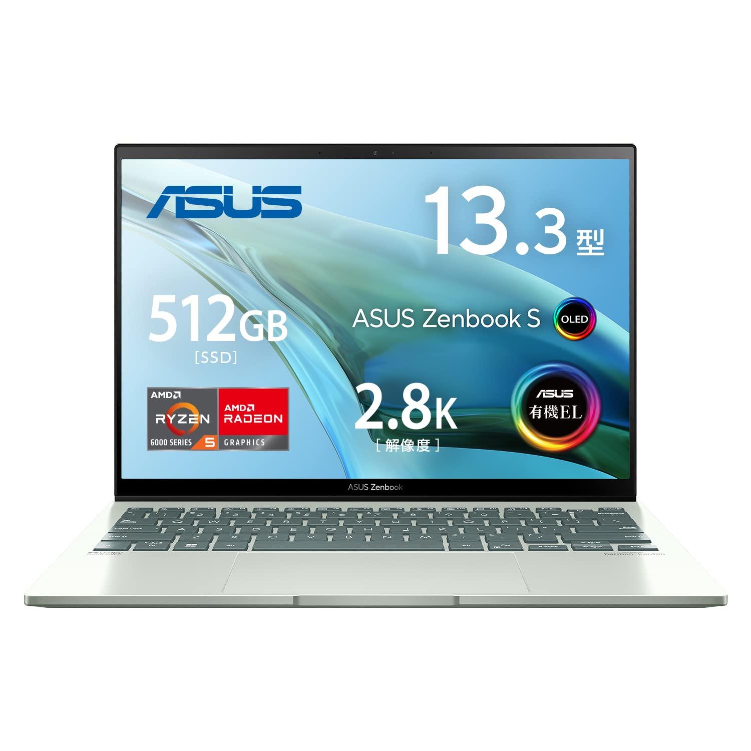 Amazon | ASUS ノートパソコン Zenbook S 13 OLED UM5302TA (Ryzen 5