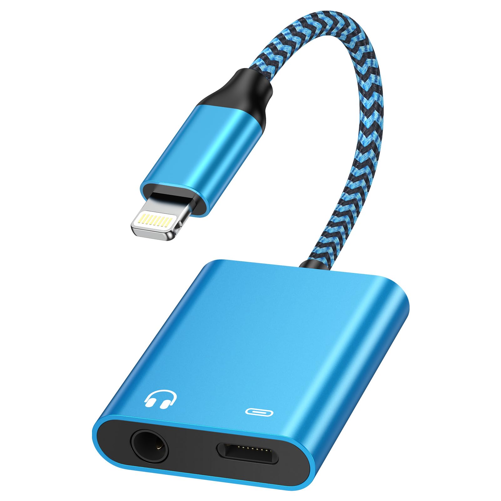 Amazon.co.jp: iPhone イヤホン 変換 アダプタ 2in1 充電 イヤホン