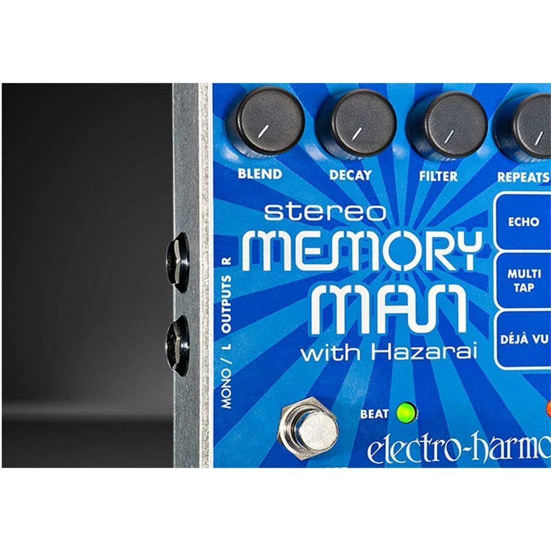Amazon.com: Electro-Harmonix Stereo Memory Man with Hazarai Delay